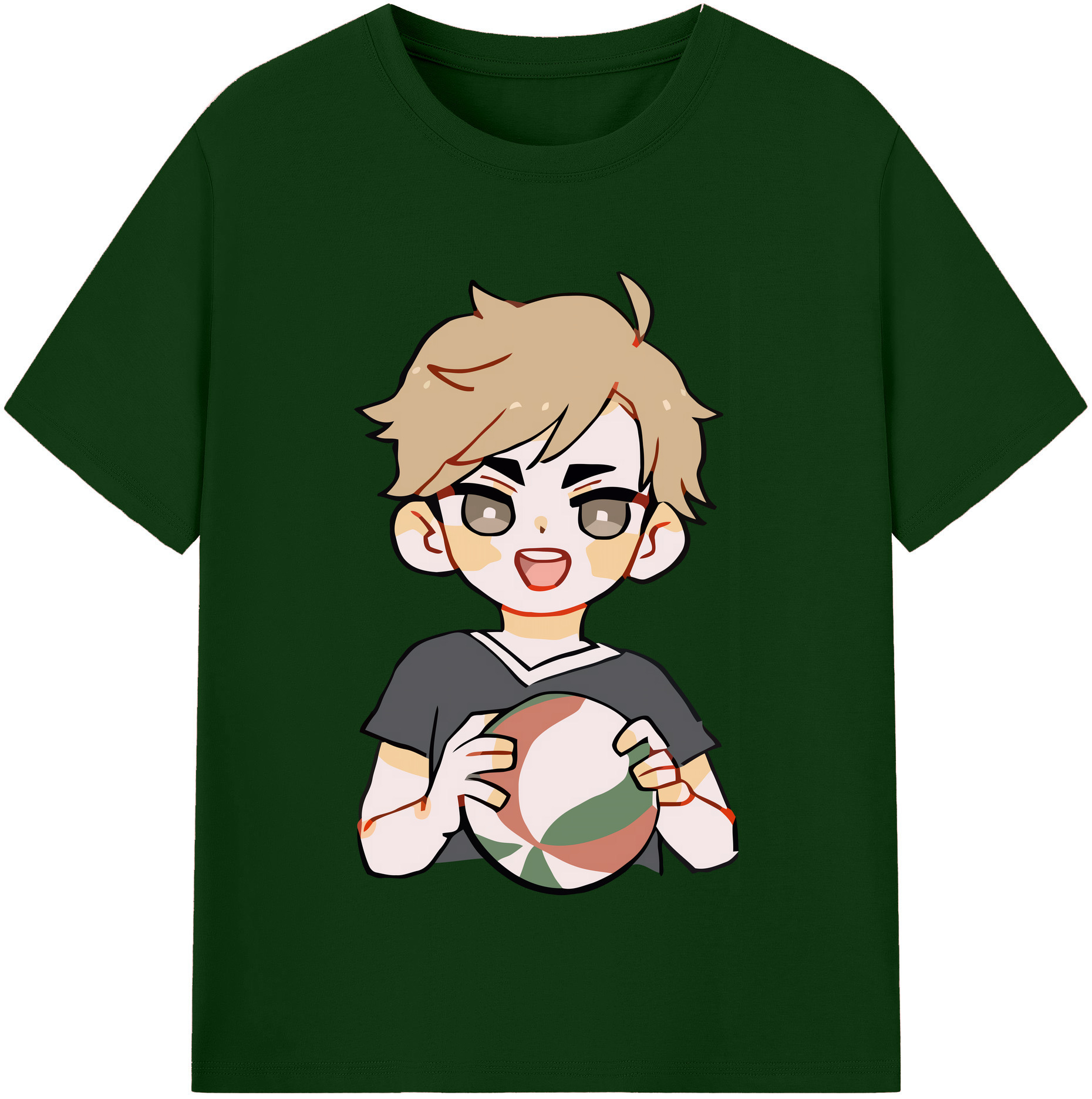 （画像用） ハイキュー!! Haikyu!! 綿100％半袖Tシャツ（フロントプリント）